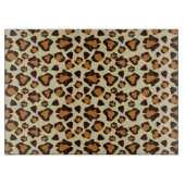 Planche À Découper Motif de peau de guépard (Devant)