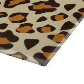 Planche À Découper Motif de peau de guépard (Coin)
