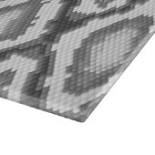 Planche À Découper Motif de peau de serpent de python (Coin)