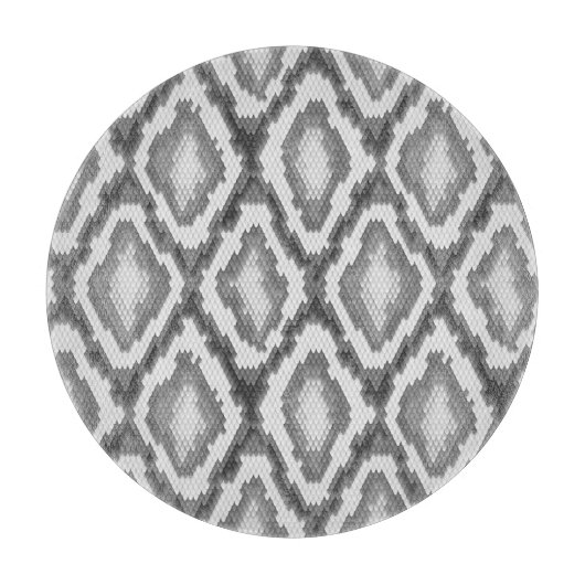 Planche À Découper Motif de peau de serpent de python (Devant)