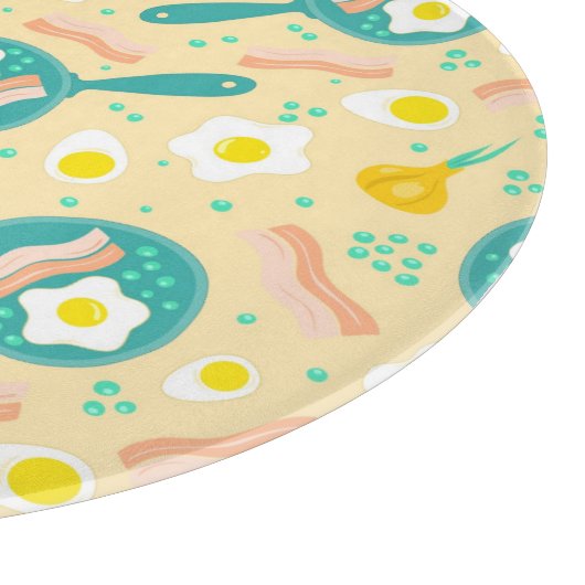 Planche À Découper Motif de petit déjeuner (Coin)