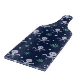 Planche À Découper Motif de Pieuvre Mignonne (Coin)