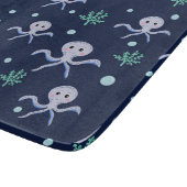 Planche À Découper Motif de Pieuvre Mignonne (Coin)
