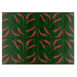 Planche À Découper motif de piments