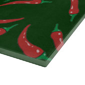 Planche À Découper motif de piments forts (Coin)