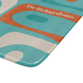 Planche À Découper Motif de Piquet moderne du milieu du siècle person (Coin)