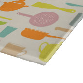 Planche À Découper Motif de plats (Coin)