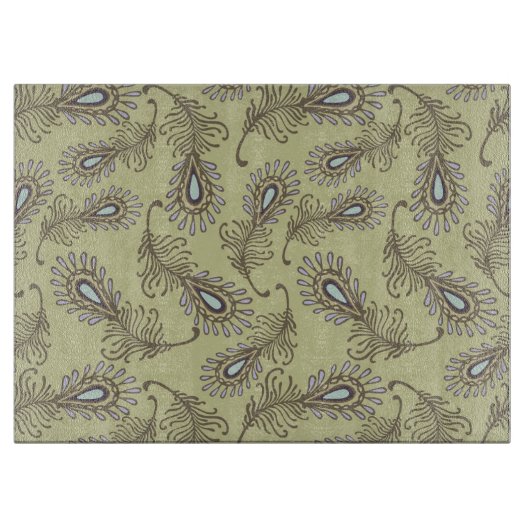 Planche À Découper Motif de plume (Devant)