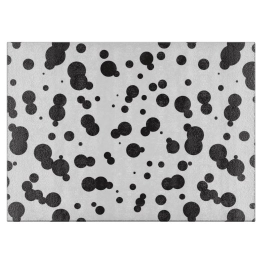 Planche À Découper Motif de points de Dalmatine (Devant)