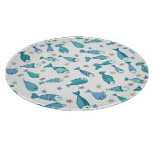 Planche À Découper Motif De Poisson Et D'Amidon (Coin)