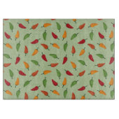 Planche À Découper Motif de poivre de piments (Devant)