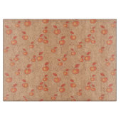 Planche À Découper Motif de pommes (Devant)