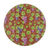 Planche À Découper Motif de raisins (Devant)
