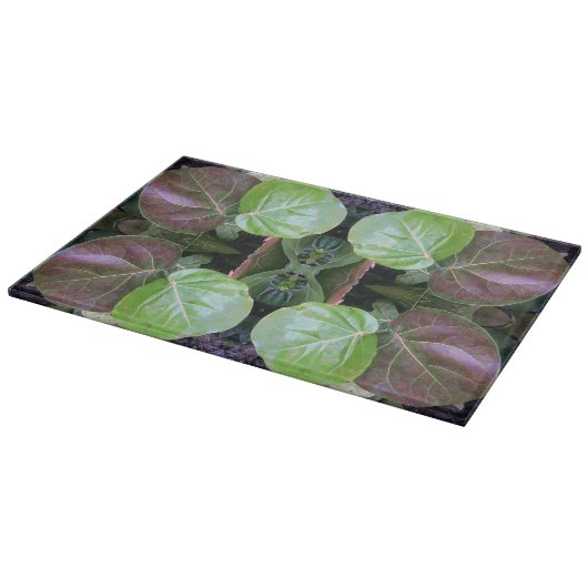 Planche À Découper Motif de raisins marins (Coin)
