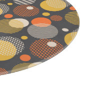 Planche À Découper Motif de rayure de point de polka (Coin)