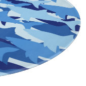 Planche À Découper Motif de requin bleu (Coin)