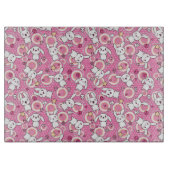 Planche À Découper motif de rose de kawaii (Devant)