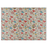 Planche À Découper Motif de Saint-Valentin avec le cupidon (Devant)