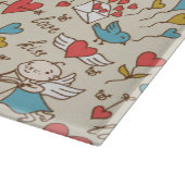 Planche À Découper Motif de Saint-Valentin avec le cupidon (Coin)