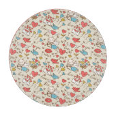 Planche À Découper Motif de Saint-Valentin avec le cupidon (Devant)