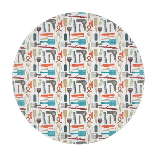 Planche À Découper Motif de soins capillaires (Devant)