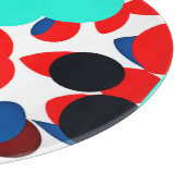 Planche À Découper Motif de style de lecture couleur dynamique (Coin)