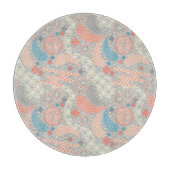 Planche À Découper motif de style japonais. Illustration. (Devant)