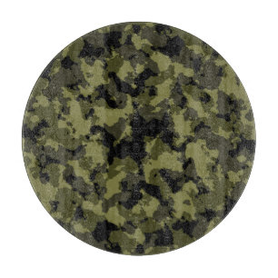 Planche À Découper Motif de style militaire camouflage