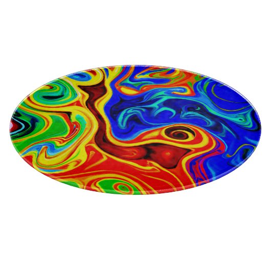 Planche À Découper Motif de style vif (Coin)