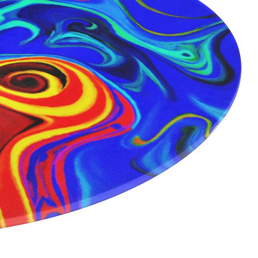 Planche À Découper Motif de style vif (Coin)