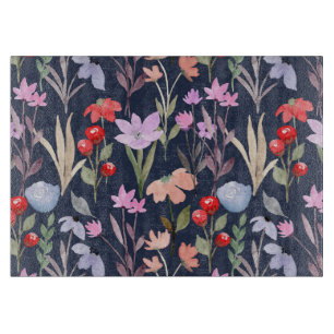 Planche À Découper Motif de surface Florale Mode Botanique