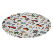 Planche À Découper Motif de symboles de l'Allemagne | (Coin)