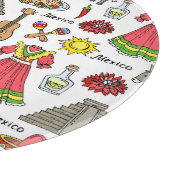 Planche À Découper Motif de symboles du Mexique | (Coin)