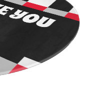 Planche À Découper Motif de tableau de contrôle modifiable (Coin)