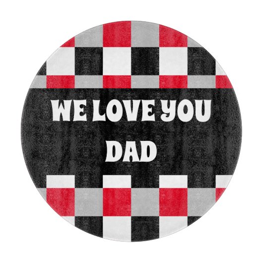 Planche À Découper Motif de tableau de contrôle modifiable (Devant)