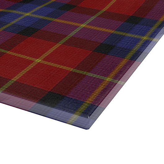 Planche À Découper Motif de tartan (Coin)