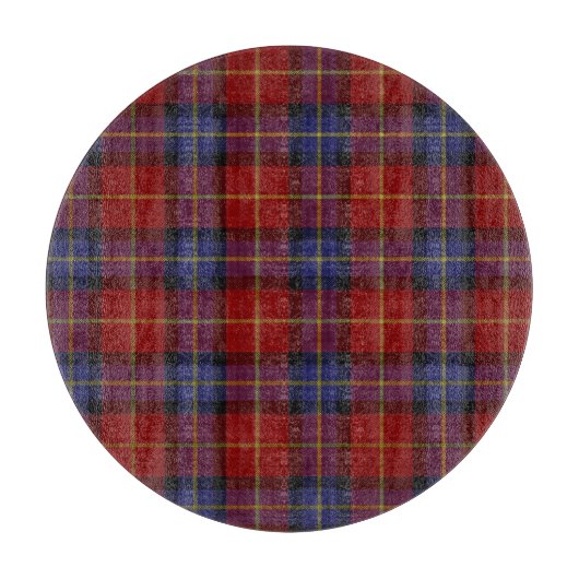 Planche À Découper Motif de tartan (Devant)