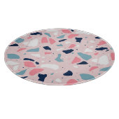 Planche À Découper Motif de Terrazzo rose (Coin)