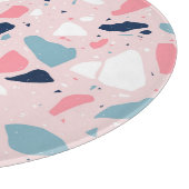Planche À Découper Motif de Terrazzo rose (Coin)