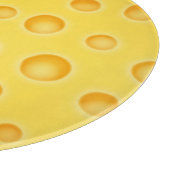 Planche À Découper Motif de texture au fromage suisse (Coin)