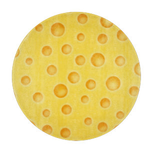 Planche À Découper Motif de texture au fromage suisse
