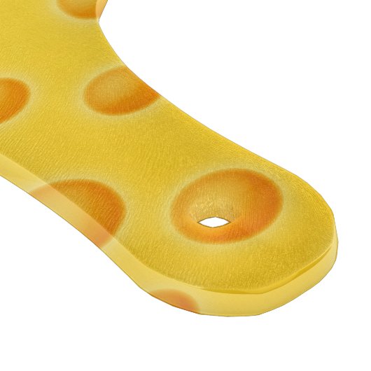 Planche À Découper Motif de texture de Cheezy de fromage suisse (Coin)
