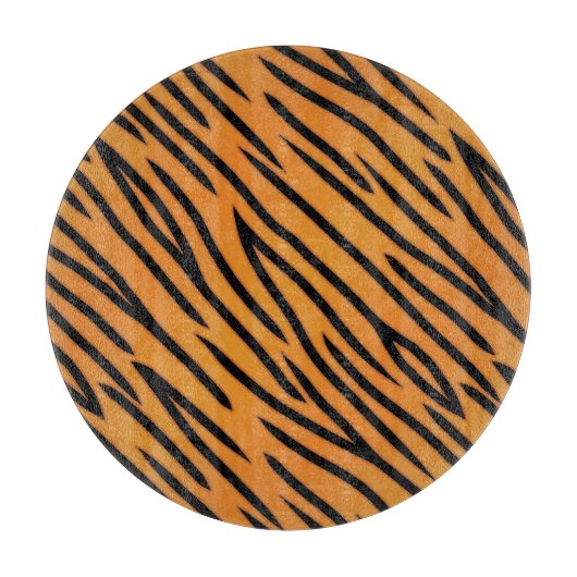 Planche À Découper Motif de Tiger Stripe (Devant)