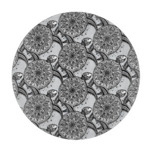 Planche À Découper Motif de tortue de style