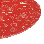 Planche À Découper Motif de Valentine (Coin)