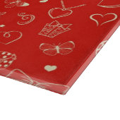 Planche À Découper Motif de Valentine (Coin)