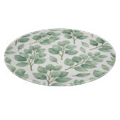 Planche À Découper Motif de verdure d'eucalyptus à l'aquarelle (Coin)