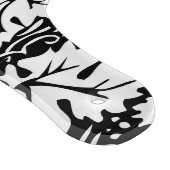 Planche À Découper Motif de vigne de raisin noir et blanc de William (Coin)