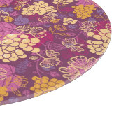 Planche À Découper motif de vignes douces arrière - plan (Coin)