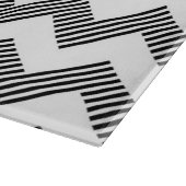 Planche À Découper Motif de zigzag géométrique (Coin)
